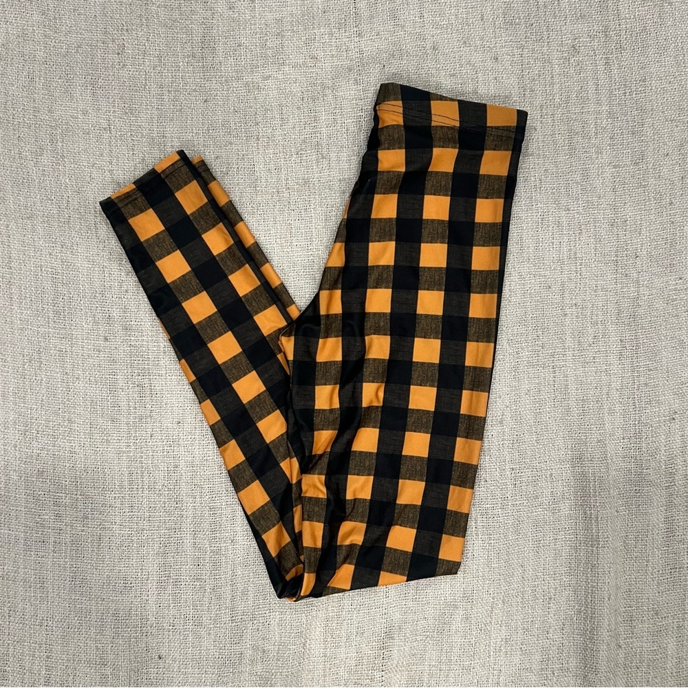NWT Black and Orange Leggings
